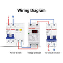 40A 50/60Hz Automatic Recovery Reconnect Over Voltage Under Voltage Protect