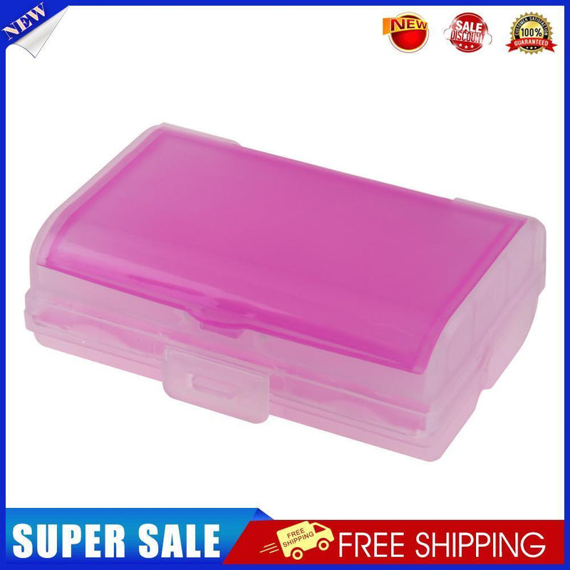 Travel Tablet Pill Medicine Dual Layer 6 Compartments Dispenser Box(Pink)