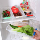 Kitchen Fridge Pace Saver Organizer Refrigerator Storage Holder Drawer Container