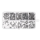 200pcs Stainless Steel Allen Head Socket Hex Set Grub Screw Assortment Cup