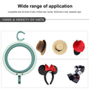 Hanging Hat Rack Plastic Household Creative Door Rear Shelf Scarf Bag Hook