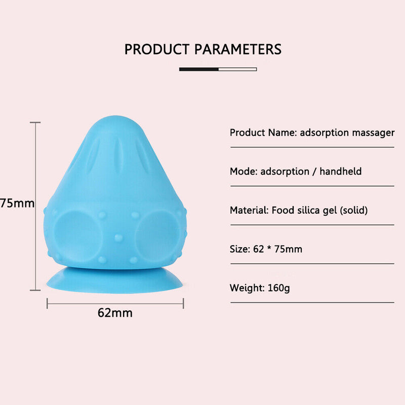 Silicon Massage Cone Solid Adsorption Ball Psoas Muscle Release Portable Supply