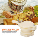 Nylon Bee Extractor Honey Tap Plastic Gate Beekeeping Equip (White 2pcs) Newly