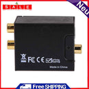 Digital to Analog Audio Converter Toslink RCA Adapter Optical Coaxial Toslin