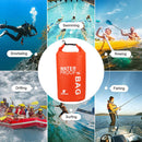 10L Portable Swimming Bag Waterproof Dry Sack Storage Pouch for Trekking Boating