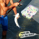 100pcs/Box Colorful Beads Fishing Bait Lure 6mm Luminous Fishing Accessory