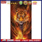 Flame Animal Oil Paint By Numbers Kits Canvas Picture DIY Wall Art Craft Sets
