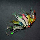 7pcs/set Luminous Fishing Lure Bait Artificial Shrimp Soft Hooks R4Q4 A8P9 T6K4