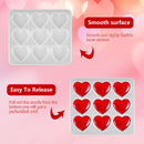 Irregular Shaped Silicone Love Mold Unmolding Easily for DIY Handicraft Gifts