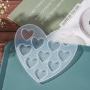 DIY Handmade Heart Shaped Silicone Mould Cake Making Ice Tray Chocolate Mold