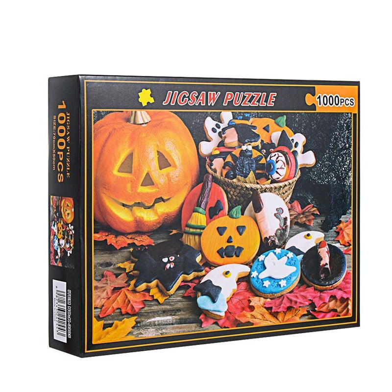Education Brain Puzzle Game Halloween Puzzle Christmas  Puzzle Paper Jigsaw