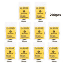 200pcs Waterproof O-Ring Watch Back Seal Gaskets Watch Repair Tool (0.5mm) Newly