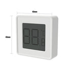 Digital Baby Room Hygrometer Meter for Indoor Home Humidity Gauges (B)