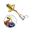 Camping Gas Stove Tank Propane Refill Adapter BBQ Burner Connecter Cylinder Hose