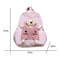 #A Children School Bags Cartoon Bear Toddler Kindergarten Backpack 3-8 Years O
