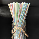 100x Straw Plastic Bendy Colourful Straws Birthday Wedding Summer Drink Party`