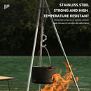 4pcs S Shaped Hooks Stainless Steel Hangers Outdoor Metal Hook Buckles Carabi