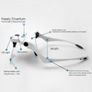 Magnifier Jeweler Bright Magnifying Glass Loupe With 5 Lens LED Light Head
