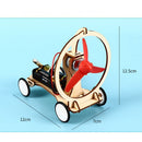 Physics Experiments Circuit Educational Science Wind Power Electric Car Kit