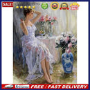 DIY Woman Drill Point Bead Art Full Drill Diamond Painting Mosaic Home Decor