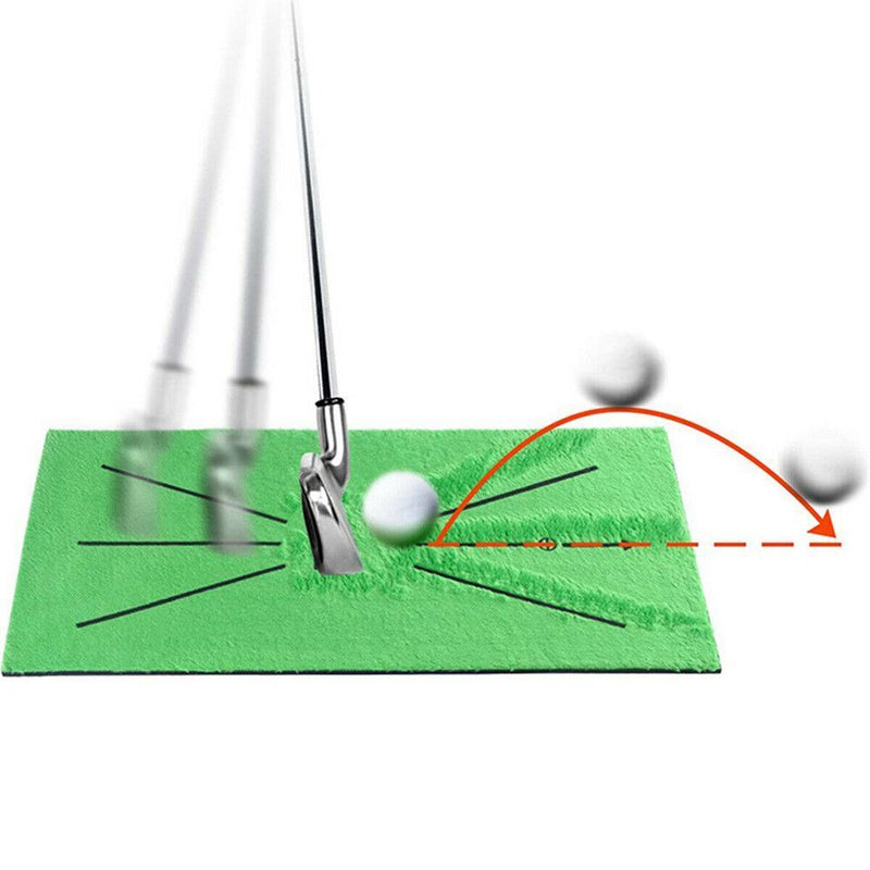 Detection Aid Game Training Batting Golf Practice Hitting Mat Golf Training Mat