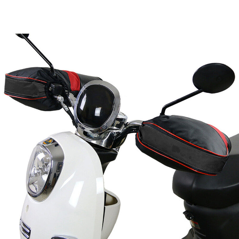 Rainproof Motorcycle Handlebar Muffs Winter Windproof Thermal Handle Bar Gloves