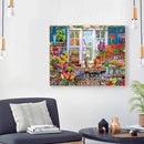 Paint By Numbers Kit DIY Flower Room Colouring Oil Art Picture Craft (B33)