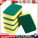 5pcs Scouring Pad Washing Sponge Dish Bowl Pot Pan Cleaner Kitchen Tools Newly