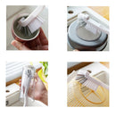 Plastic Brush Cup Brushes Cleaning Sponge Brush Wineglass Bottle Brushes