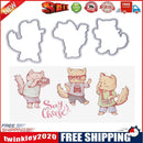 Cool Fox Transparent Stamps Metal Cutting Dies Stencils Scrapbooking Emboss