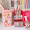 #A Desktop Pen Holder Pencil Bucket Refrigerator Shape Stationery Desk Plastic R