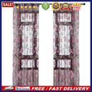 Tulle Floral Window Sheer Curtain Bedroom Home Voile Panel Drapes Peony Cur