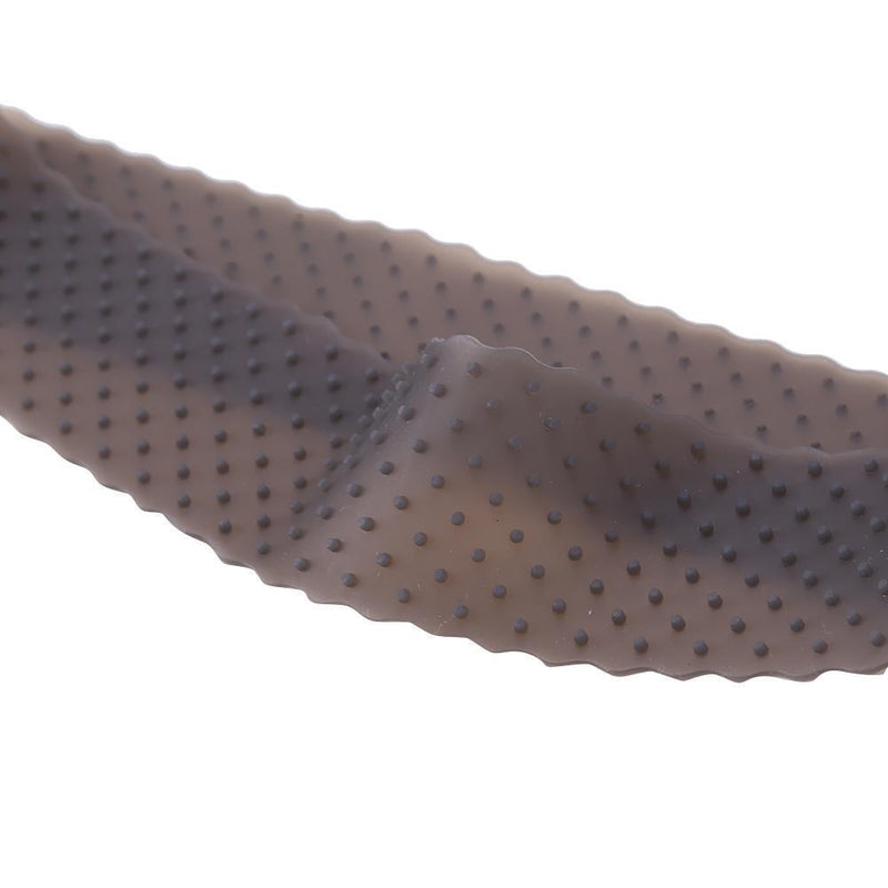 Silicone Transparent Wig Hair Band Grip Anti-Slip Elastic Headband (Black)