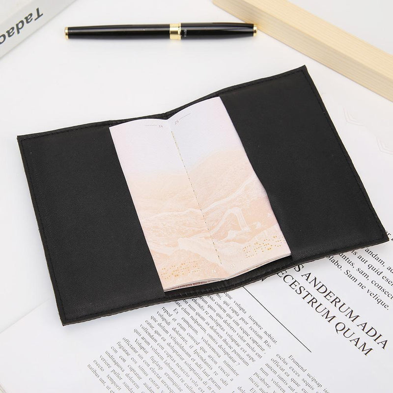 DIY Special Shaped Diamond Painting Leather Travel Passport Cover Protector Gift