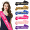 Decors Satin Sash Anniversary Celebration Happy Anniversary Shoulder Strap