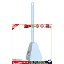 Golf Toilet Brush - Wall Mounted Toilet Brush with Long Handle (Sky Blue) Newly