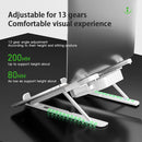 3 in 1 Foldable Notebook Support Stand 13 Gears Adjustable Computer Accessori