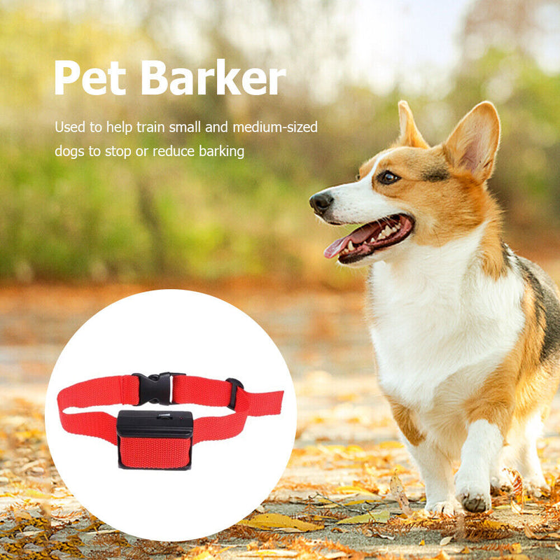 #A Pet Dog Anti Barking Device USB Electric Ultrasonic Dogs Training Collar Dog