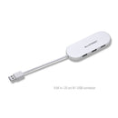 Portable USB 3.0 4-Port USB Hub High Speed Charging Aluminum Hub Adapt