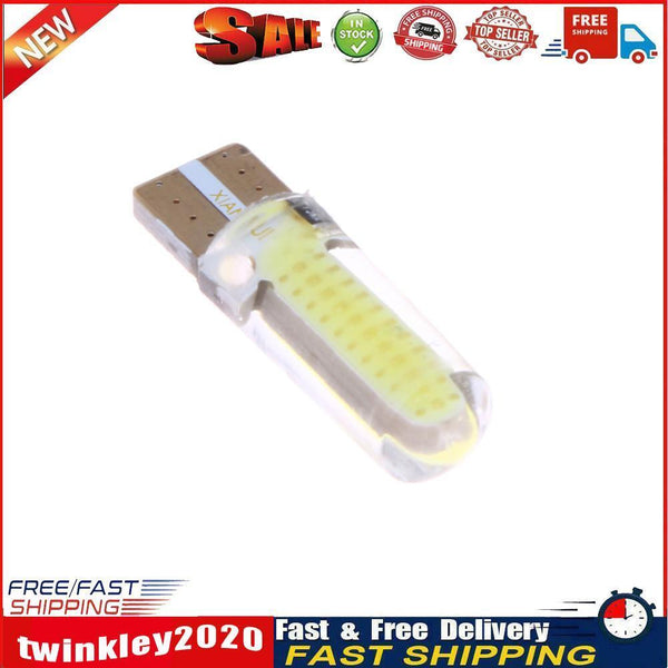 4 X W5W 168 T10 3W Shows Wide Light Silicone License Plate Reading Lamp Newly