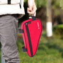 Durable MTB Front Frame Triangle Bag Road Cycling Storage Pouch Bag (Red) Newly