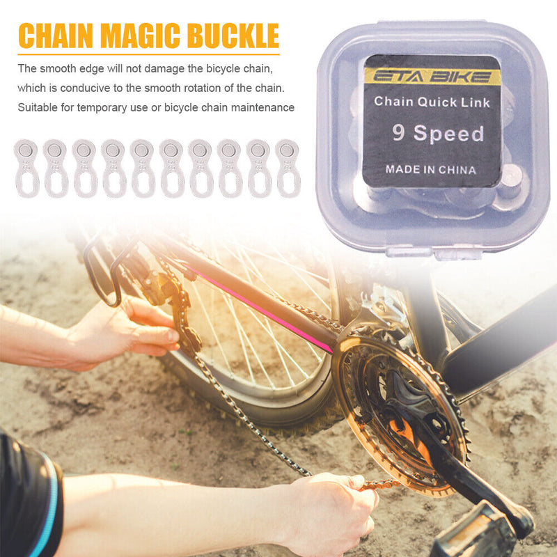 Road Bicycle Chain Joint Magic Buckle Cycling Parts for 6/7/8/9/10/11/12 Spee