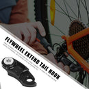 Mi Xim MTB Road Bike Derailleur Hanger Extender for 40/42/46/50/56T (Black)
