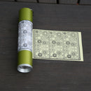 Waterproof Self-adhesive Stickers Camping Lamp Flashlight Decals (D Flower)