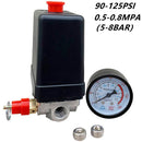 Single-phase Pressure Gauge Safety Valve Switch Control Valve Air Compressor