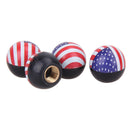 4PCS Car Tires Air Valve Cap Tire Valve Stems Dustproof Wheel Cover