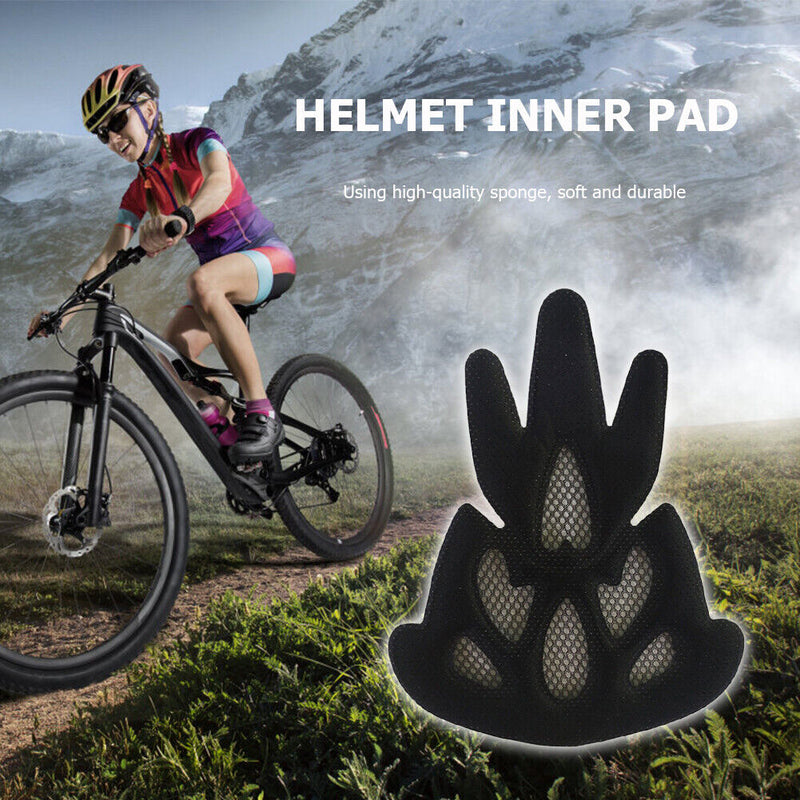 Helmet Inner Foam Pads Kits Sealed Lining Sponge for Electric Motorcycle Bi