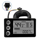 Electric Bike S866 24/36/48V Plug LCDDisplay For E-bike Scooter Part Waterproof