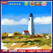 20X20cm Oil Paint By Numbers Lighthouse Frameless Picture Crafts Home Decorat