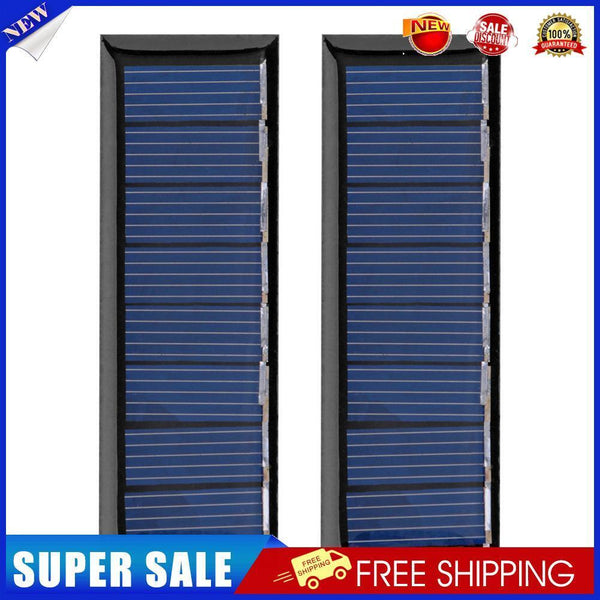 2x Solar Panel 0.2W 4V Battery Charge Module for DIY Outdoor Street Lamps